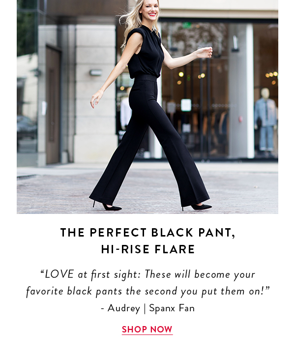 The Perfect Black Pant, Hi-Rise Flare